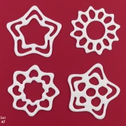 Porzellansterne-Set