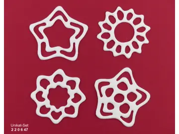 Porzellansterne-Set